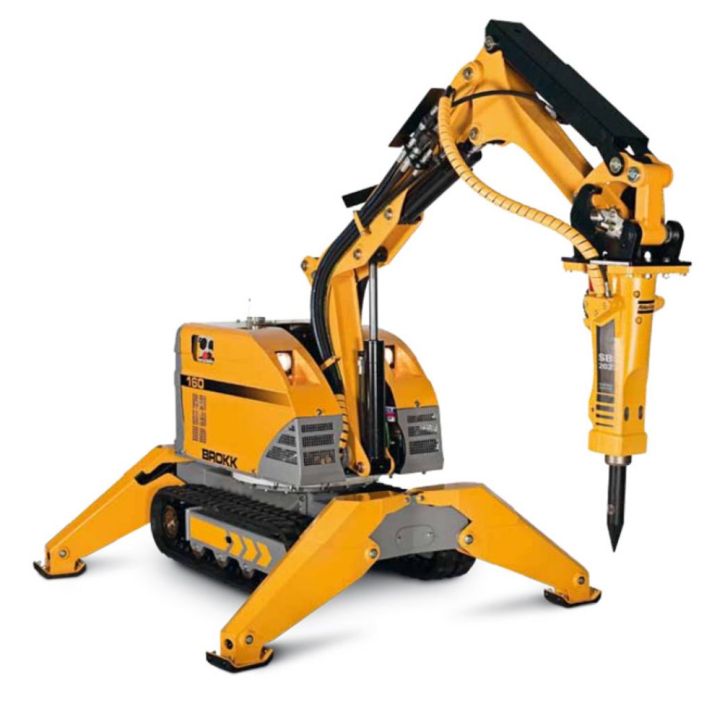 Brokk 160 Robotic Demolition Machines