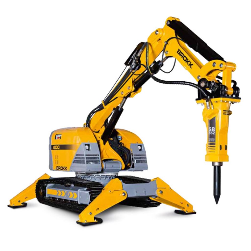 Brokk 400 Robotic Demolition Machines