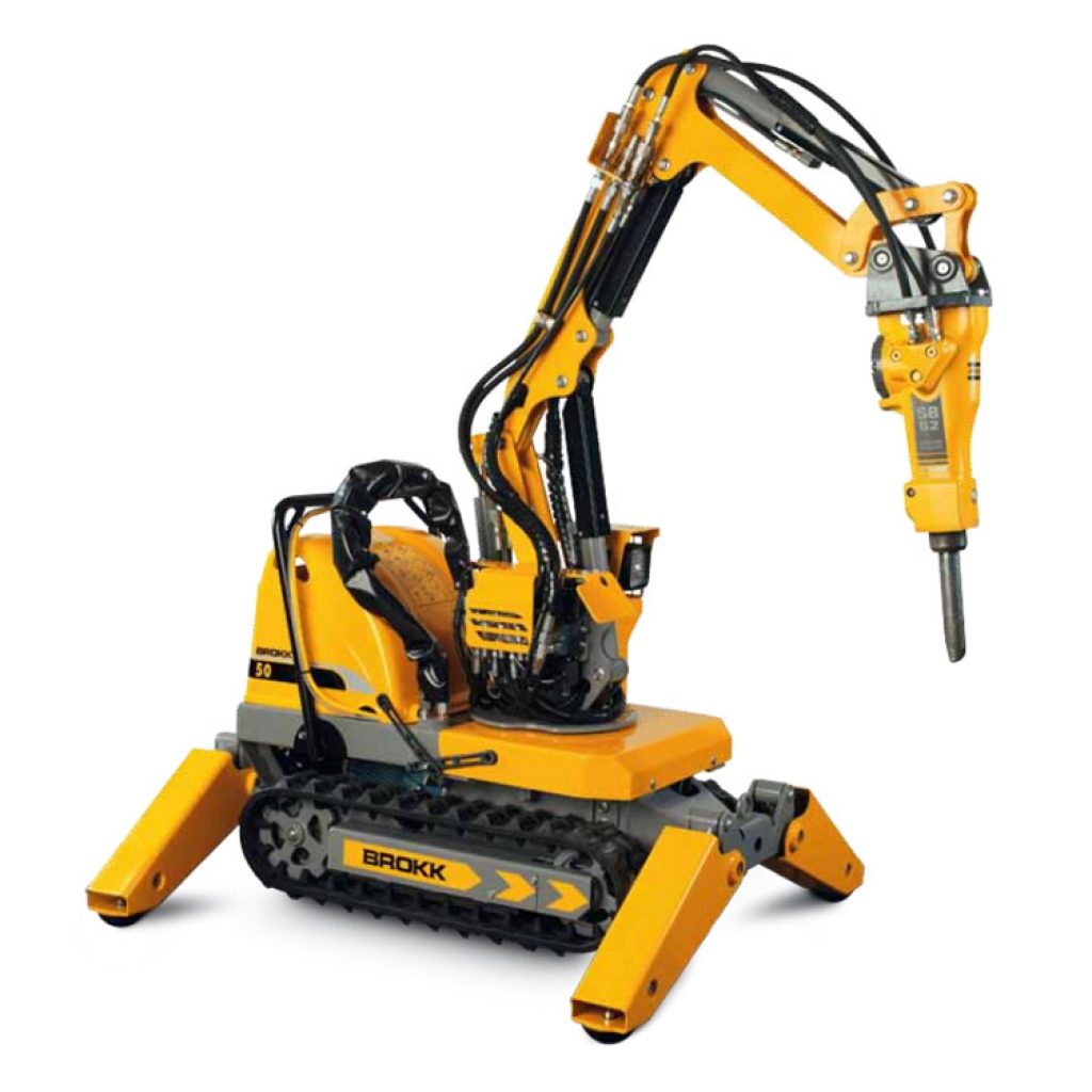 Brokk 50 Robotic Demolition Machines